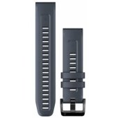QuickFit 22mm Silicone Watch Band Granite Blue