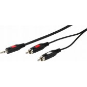 Cable 3.5mm - 2xRCA 1.5m (46030)