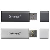 Alu Line 2x32GB USB 2.0 Silver/ Anthracite