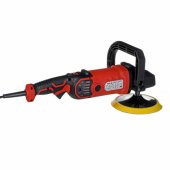 Yato YT-82196 portable sander Random orbital sander 3500 RPM Black, Or