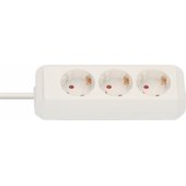 Eco-Line 3-socket 3m white