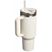 The Quencher H2.0 Fluted Tumbler 1.18L Beige