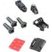 Side mount for Gopro Hero 4 3+ 3 2 1/ Sjcam Sj4000 Sj5000 Sj6000