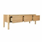 TV cabinet GARDENIA 153x43xH50,5cm, oak