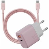 Bazic GoPort Velox Kit USB-C/ USB-A GaN 35W Pink