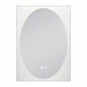 LED зеркало VERONA, 50 x 70 cm, 2700-6500K, 12W, 1386Lm, IP44