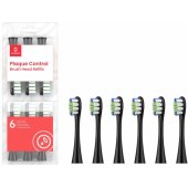 Plaque Control Brush Head B06 Black 6 pcs