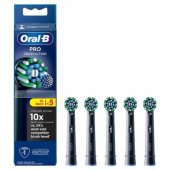 Brush Head Pro CrossAction Black 5pcs