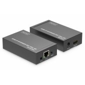Adapter AV HDMI RJ45 FHD 60Hz Black