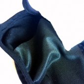 Hygienic face mask black 1pcs