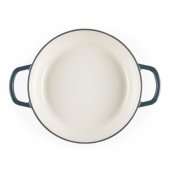 BW13772GR Chester 2.8L Shallow Cast Iron Casserole Pot
