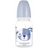 Standard Narrow Neck Bottle 120 ml CUTE ANIMALS 11/ 851 Blue