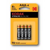 XTRALIFE Alkaline AAA 4-pack