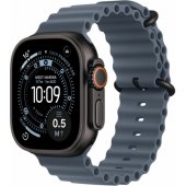 49mm Anchor Blue Ocean Band - Black Titanium Finish