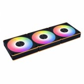 12CL1W3B 120mm Case Fan Black 3pcs