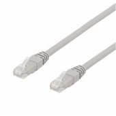 Patch cable U/ UTP Cat6a LSZH 15m grey