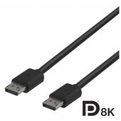 Cable DisplayPort 1.4 8K 60Hz 2m Black