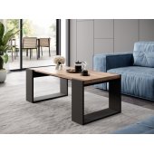 Cama Bench/ table WOOD 120x54.5x46 oak wotan + anthracite