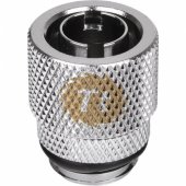 Pacific 3/ 8 "" IN x 1/ 2 OUT Compr. silver