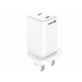 441-62 AC Charger Dual USB-C PD65W UK