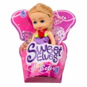 Mini Doll Fairy Elf Blue Purple Pink Mix 11.5cm