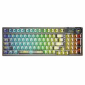 F98 Pro Wireless & Bluetooth 3In1 Hot-Swappable Mechanical Keyboard