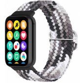 Braided Strap Xiaomi Mi Band 8 Pro/ M8 Pro (12) Black-White