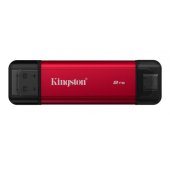 2TB Dual USB-A/ C Red