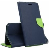 "Fancy Book Case Galaxy A42 5G" Green-Blue