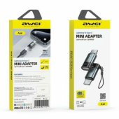 Adapter A12 Lightning USB-C Grey