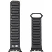 Audi Logo Genuine Leather Magnetic Ring Apple Watch 40/ 41/ 42mm