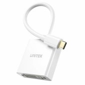Adapter USB-C DVI FHD 60Hz 0.15m White