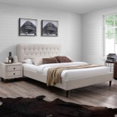EMILIA 160x200cm with mattress HARMONY DELUX Beige
