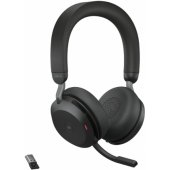 Evolve2 75 USB-A UC with Charging Stand Black