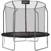 HUDORA First trampoline 400V, fitness device (black, round, 400 cm)