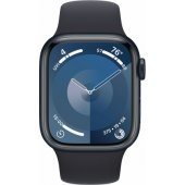 Watch Series 9 Cellular 41mm Midnight Sport Band - M/ L