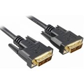 DVI-D to DVI-D (18+1) Black 3m