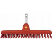 WOLF-Garten scrubber SB 350 M, broom (red/ white, 35cm)