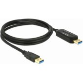83647 USB-A/ USB-A 1.5m Black