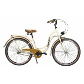 Vintage 26" 3-speed 2023 Cream/ Brown Shiny