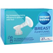Breast pump funnel with elastic rim 12/ 217