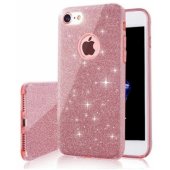 "Glitter 3in1 Back Case Galaxy S25 Ultra" Pink