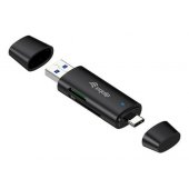 245462 Dual Connector USB-C/ A Black