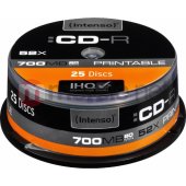 CD-R 700 MB 52x 25pcs 1801124