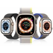 YJ Apple Watch 42/ 44/ 45/ 49mm Blue Gray