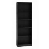 Topeshop Regał 40cm półka szafka książki segregatory czarny