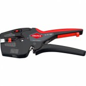KNIPEX NexStrip electrician®s multi-tool, stripping pliers (black/ red)