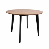 ROXBY D105xH76cm Oak/ Black