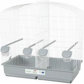 Zolux ZOLUX PRIMO CATI Family Cage, gray/ white color.