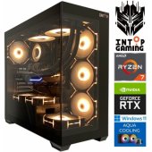 Ryzen 7 8700F ARGB AQUA Cooler 32GB 1SSD RTX5070 W11 DS900 Black